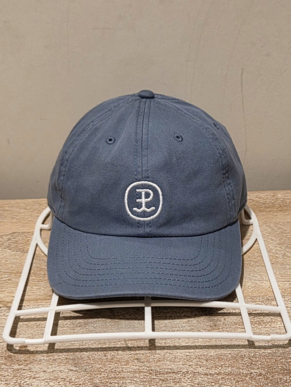 Poncho Outdoors The Beaxh Adjustable Hat - Blue OSFA - 100% Cotton